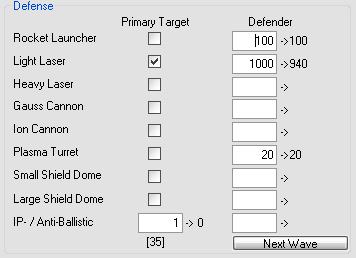 Defense with activated IPM-Mode
